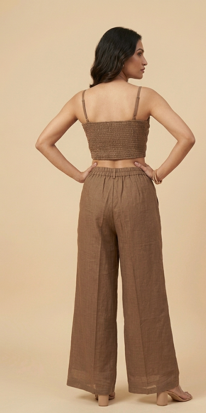 Mocha Shimmer – 3 Piece Co-ord Set