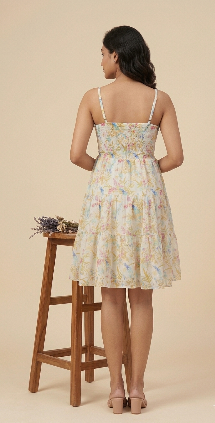 Garden Whisper – Floral Sundress