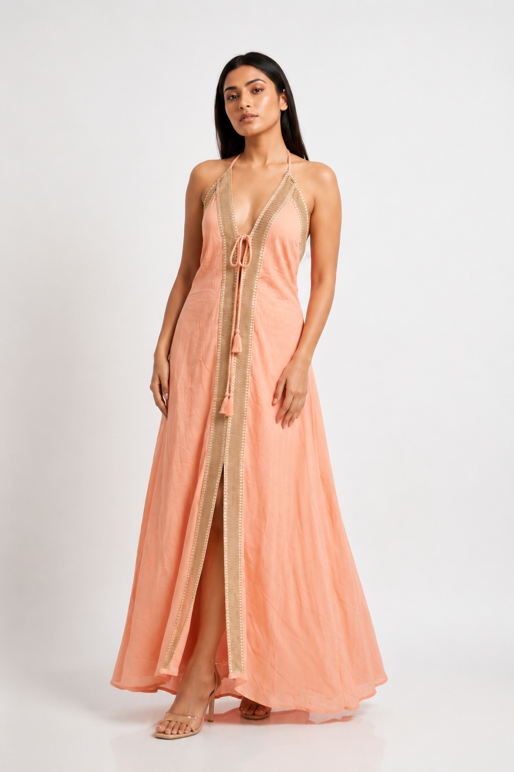 Aurelia Halter Maxi Dress