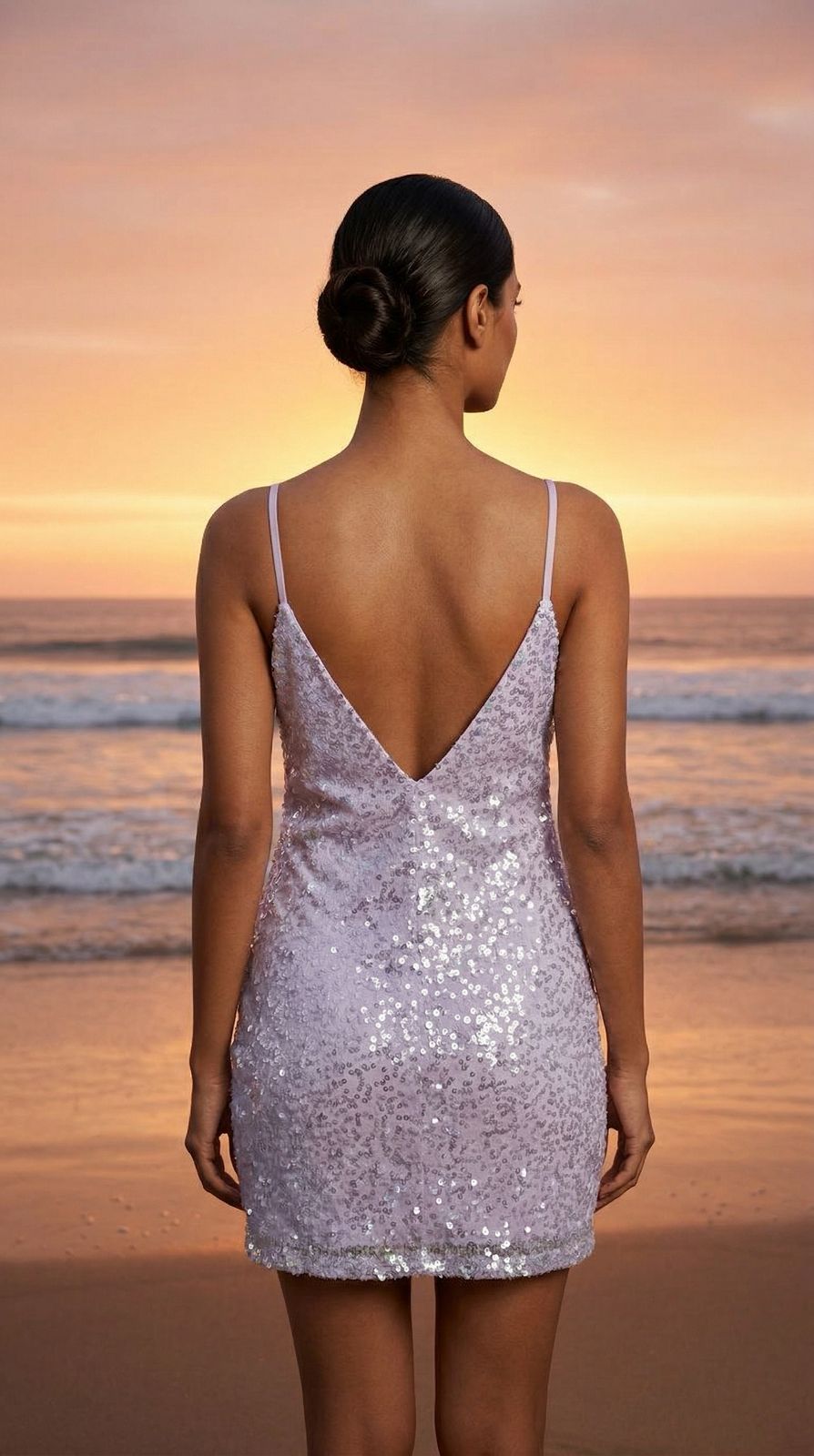 Sequin Bodycon Mini Dress
