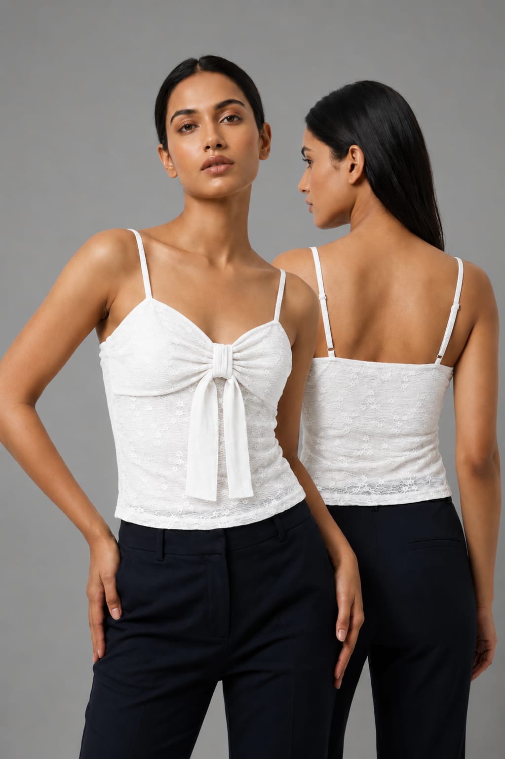 White Swan Lace Top